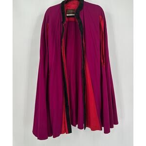 RJ Toomey 1949 Clergy Cape Robe Ecclesiastical‎ Wool Vintage Vestment Religious